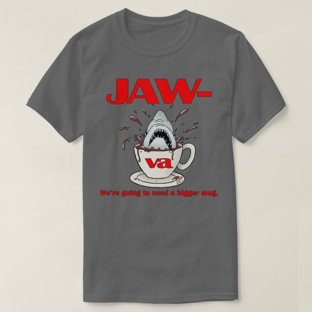 Camiseta Jawva (Frente do Design)
