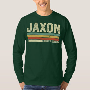 Camiseta Jaxon Gift Name Personalizado Funny Retro Vintage
