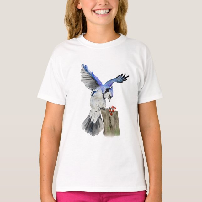 Camiseta Jay azul-marinho (Frente)