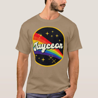Camiseta Jayceon Rainbow No Space Vintage Style