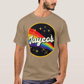 Camiseta Jaycob Rainbow No Space Vintage Style