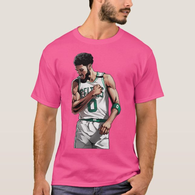 Camiseta Jayson Tatum 0 Basquete (Frente)