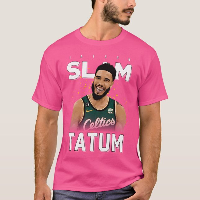Camiseta Jayson Tatum - Homenagem estética original (Frente)