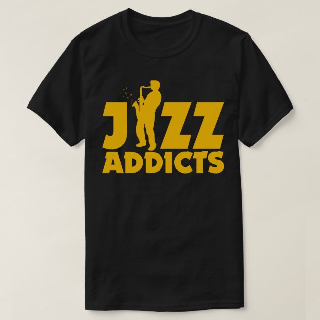 CAMISETA JAZZ ADDICTS (Frente do Design)