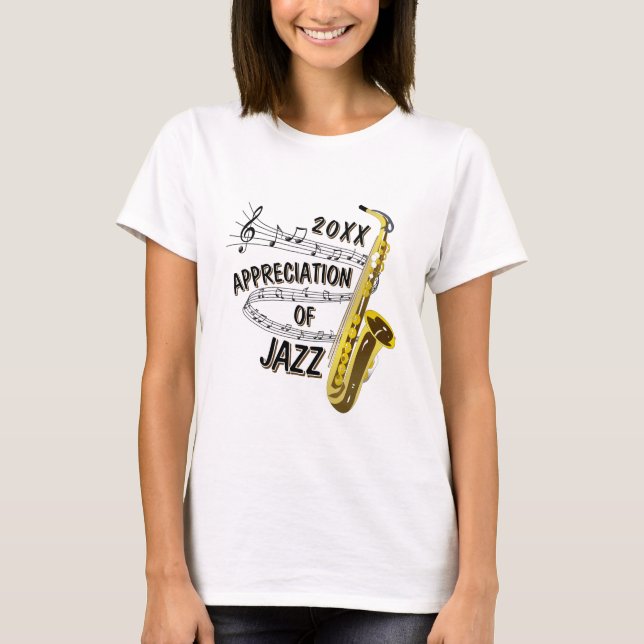 Camiseta Jazz Appreciation  (Frente)