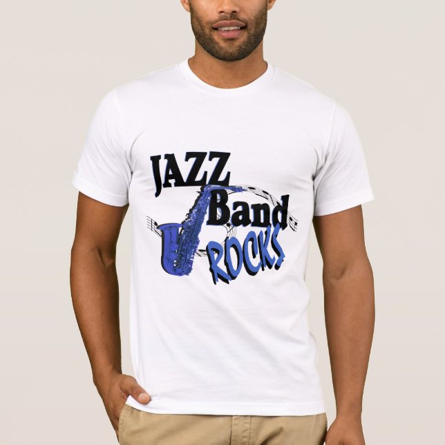 Camiseta Jazz Banda Rocks (Frente)