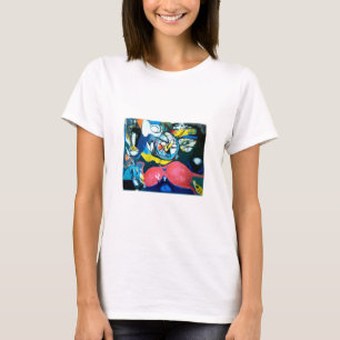 Camiseta Jazz da Primavera Abstrato Jeff Hankamer Artjunkha