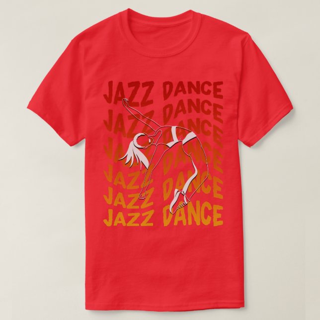 Camiseta Jazz Dance (Frente do Design)