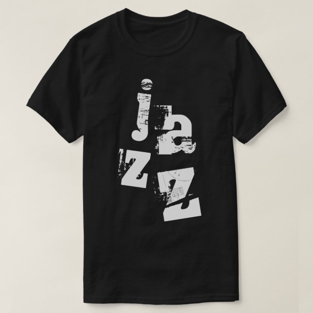 Camiseta jazz design 4 (Frente do Design)