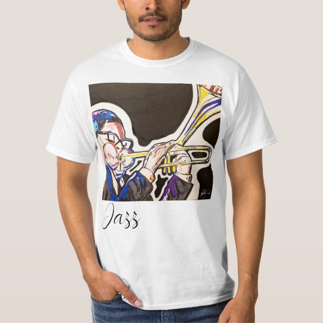 Camiseta Jazz & Dizzy (Frente)