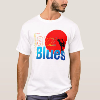 Camiseta Jazz e Blues Music Lovers