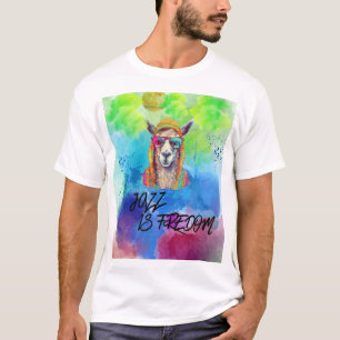 Camiseta Jazz é Liberdade