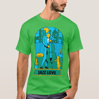 Camiseta Jazz é minha religião