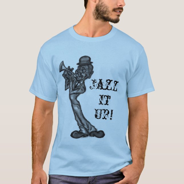 Camiseta Jazz ele acima (Frente)