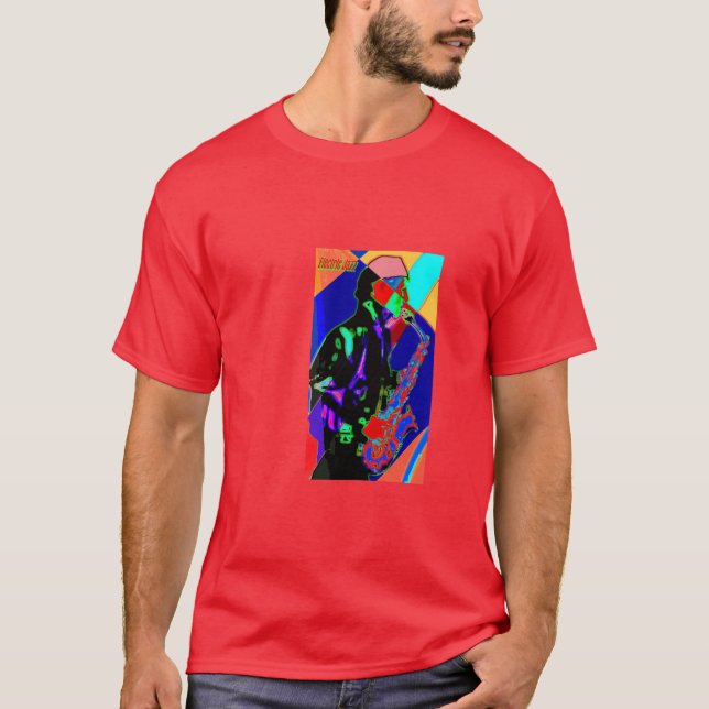 Camiseta Jazz elétrico (Frente)