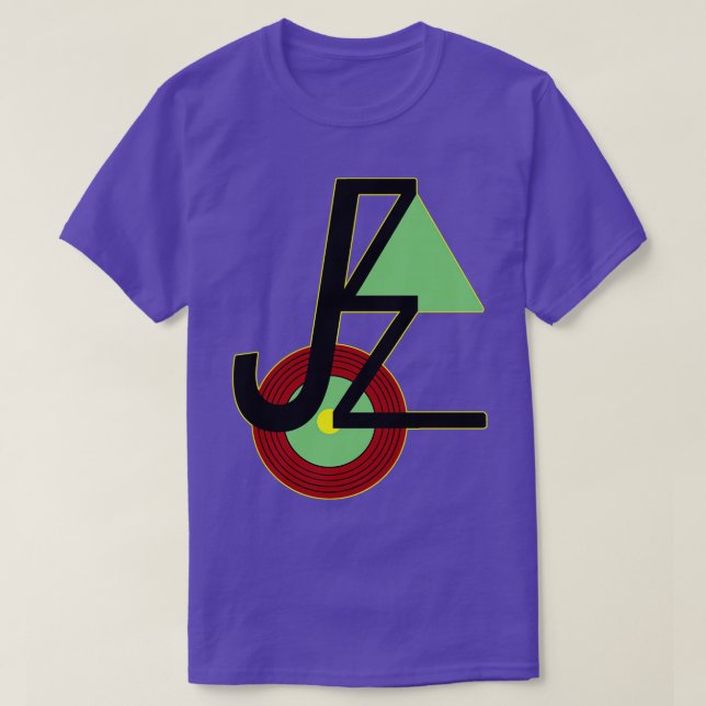 Camiseta Jazz em um Design (Frente do Design)