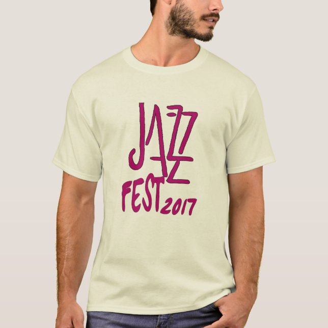 Camiseta Jazz Fest 2017 (Frente)