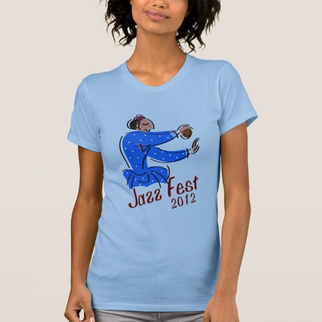 Camiseta Jazz Fest Dancer 2012 (Frente)