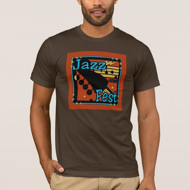 Camiseta Jazz Fest Guitar 2012 (Frente)