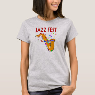 Camiseta Jazz Fest SAX