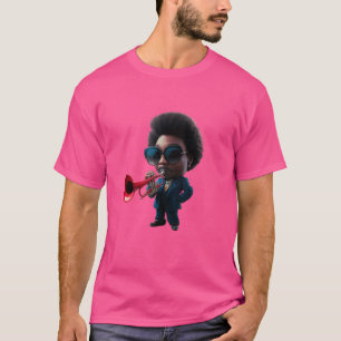 Camiseta Jazz Funk & Soul - Afro Retro Vintage Music