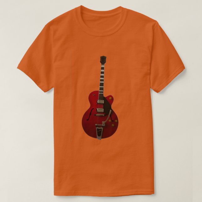 Camiseta Jazz Guitar (Frente do Design)