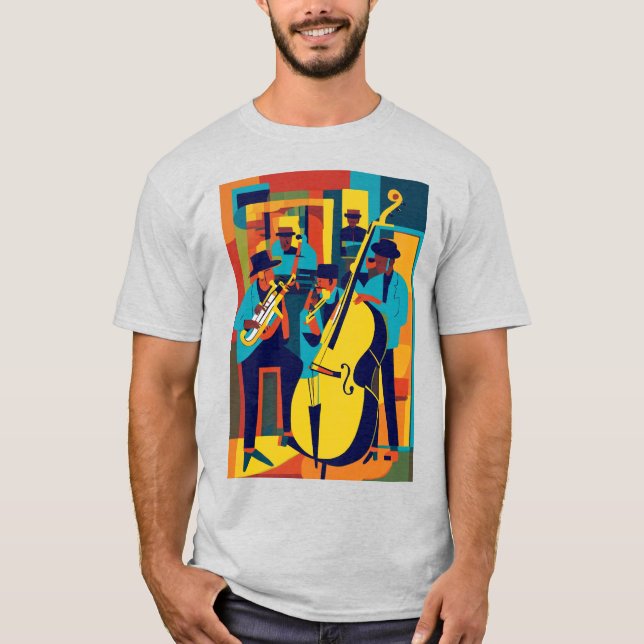 Camiseta Jazz Harmony Canvas (Frente)