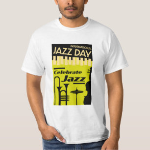 Camiseta Jazz internacional dia 30 de abril T-Shirt