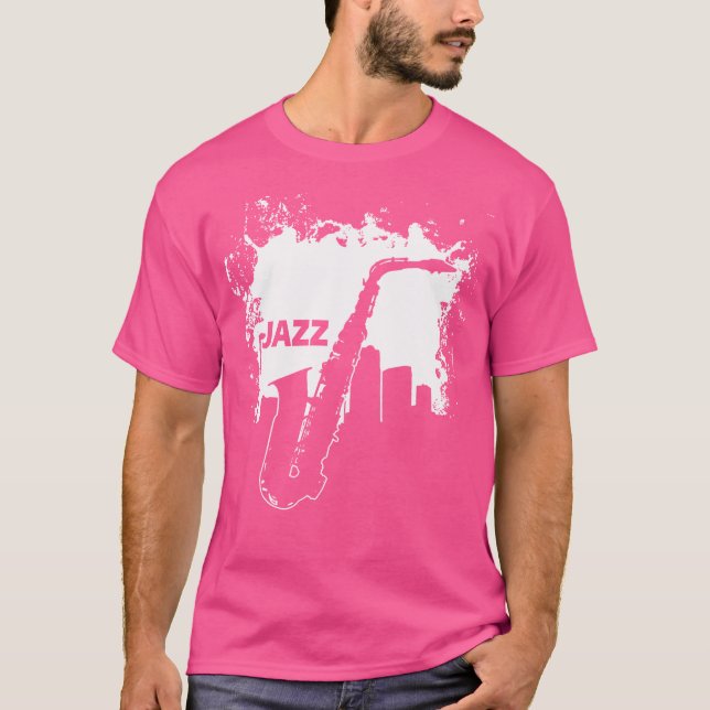 Camiseta Jazz Love Jazz Music (Frente)