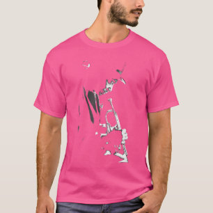 Camiseta Jazz Man Shirt Jazz Music Trumpet Player Musi