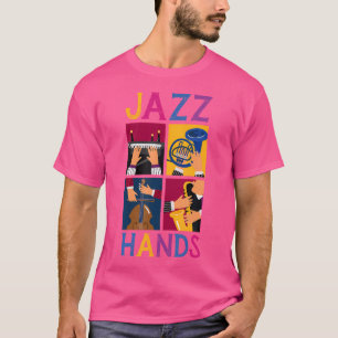 Camiseta Jazz Mão Jazz Player Jazz Música