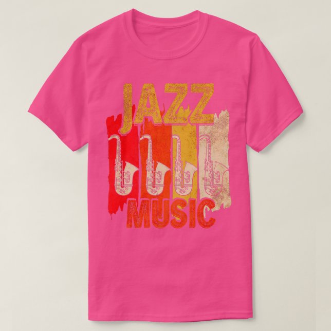 Camiseta Jazz Music 15 (Frente do Design)