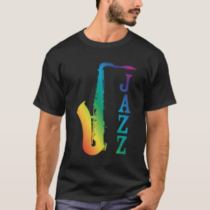 Camiseta Jazz Music Saophone engraçado