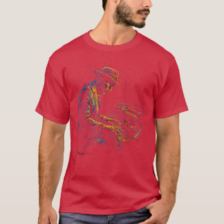 Camiseta Jazz Musician Piano Player Pianist Artistic Music 