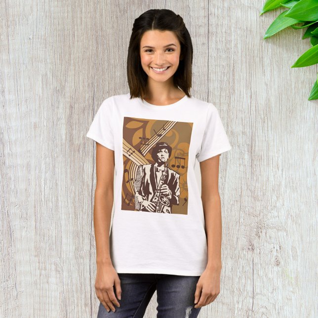 Camiseta Jazz Musico (Criador carregado)