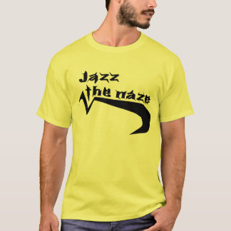 Camiseta jazz o logotipo do naze