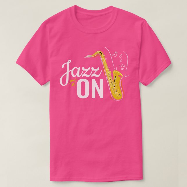 Camiseta Jazz On (Frente do Design)