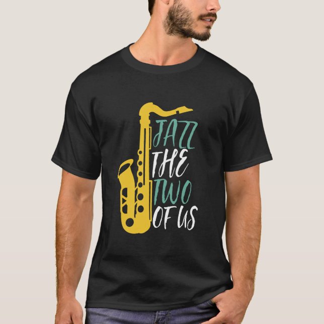 Camiseta Jazz, Os Dois Torneiros De Música Engraçados (Frente)