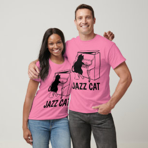 Camiseta JAZZ PIANO CAT T-shirts