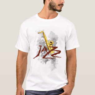 Camiseta Jazz Saxofone