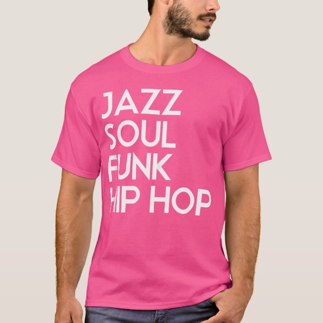 Camiseta Jazz Soul Funk Hip Hop (Frente)