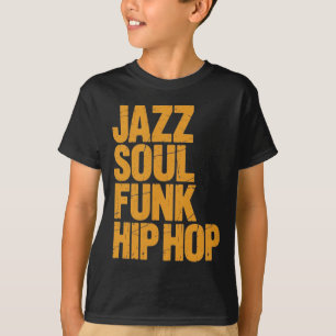Camiseta Jazz Soul Funk Hip-hop – Cultura Musical