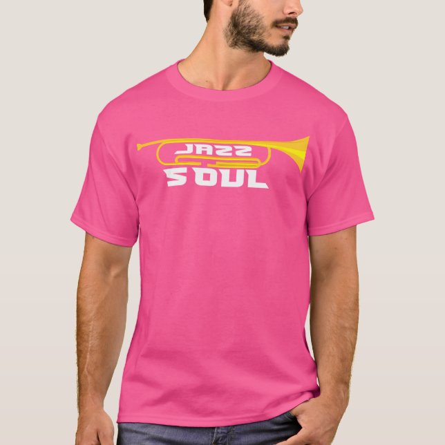 Camiseta Jazz Soul Trumpet (Frente)