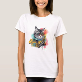 Camiseta Jazz Up My Life Gatinho