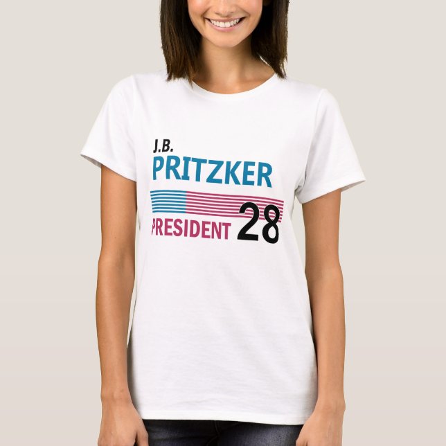 Camiseta JB Pritzker 2028 (Frente)