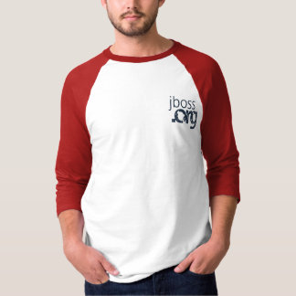 Camiseta JBoss utiliza ferramentas o Raglan abraçado 3/4 v2