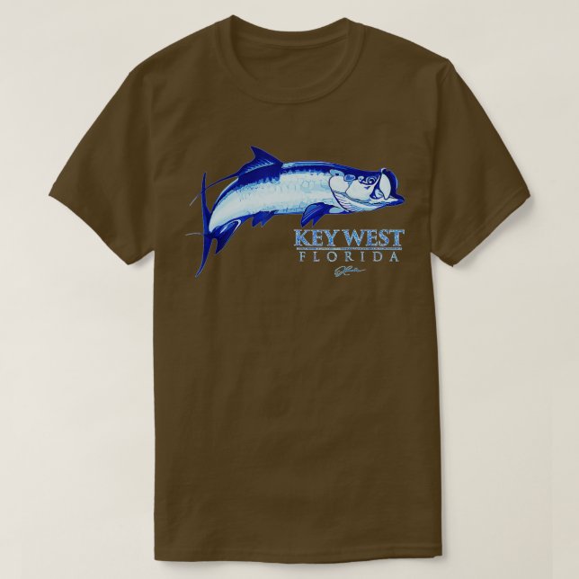 Camiseta JCombs Key West Florida (Frente do Design)