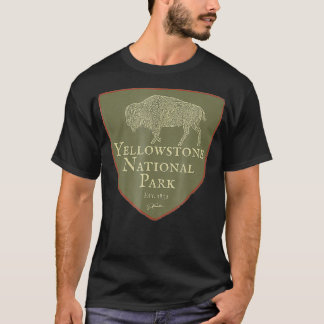 Camiseta JCombs Yellowstone National ParkAmerican Bison _1 