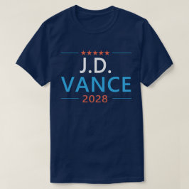 Camiseta JD Vance 2028 Republicano Patriótico