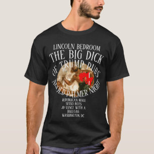 CAMISETA JD VANCE COM UM CHAPÉU DE BORRACHA QUARTO DE LINCO